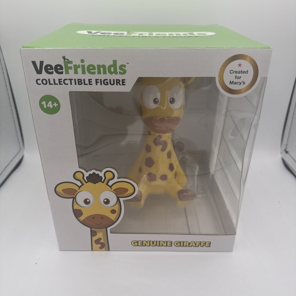 VeeFriends Toikido Collectible New 6" Vinyl Genuine Giraffe Figure rare Gary Vee